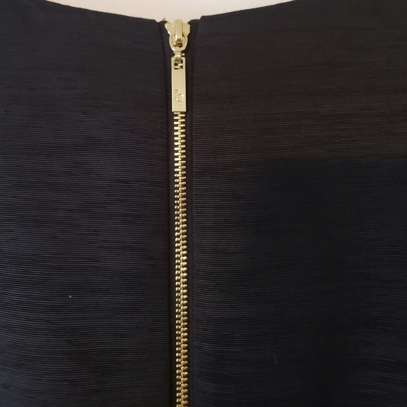 Eliza J. Dot Sequined Belted Sheath Dress - Picture 6 of 7